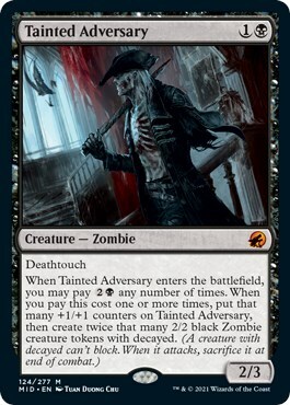 Tainted Adversary Card Front