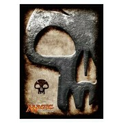 80 Black Mana Sleeves
