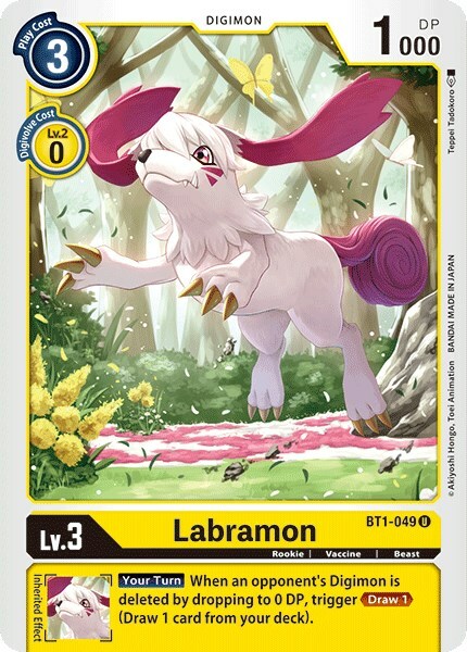 Labramon Card Front