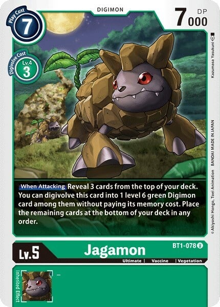 Jagamon Card Front