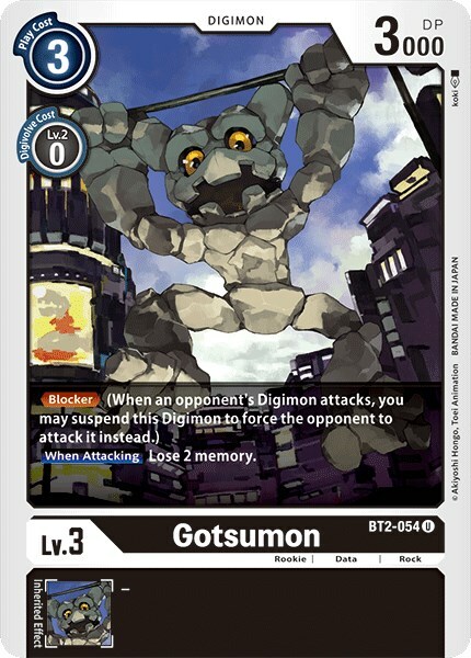 Gotsumon Card Front