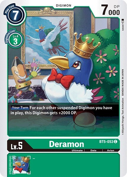 Deramon Card Front