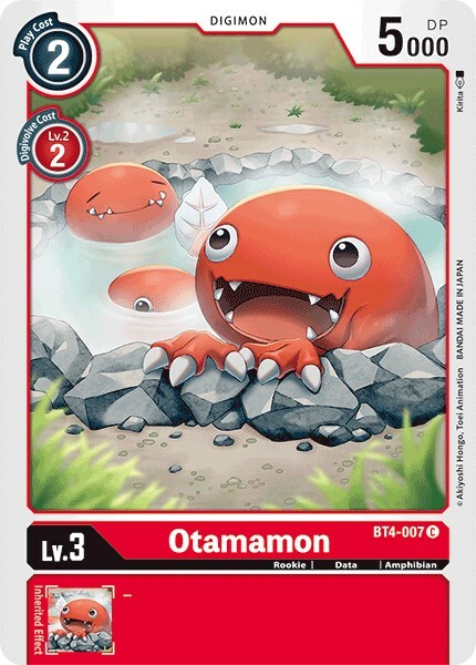 Otamamon Card Front