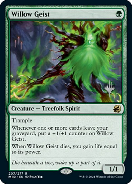 Willow Geist Card Front