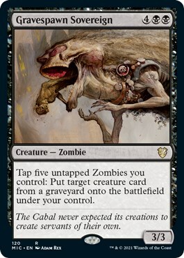 Gravespawn Sovereign Card Front