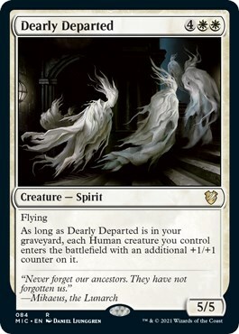 Dearly Departed Card Front