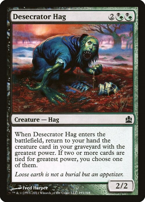 Desecrator Hag Card Front