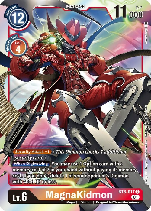 MagnaKidmon Card Front