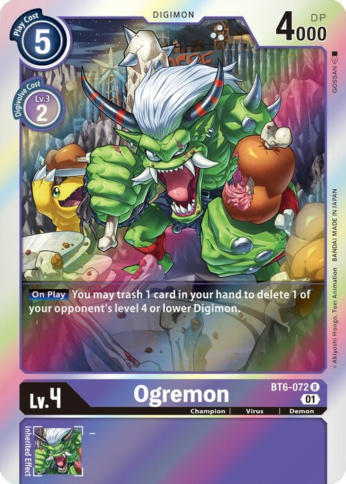 Ogremon Card Front