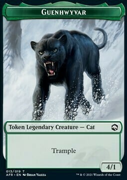 Guenhwyvar // Dog Illusion Card Front