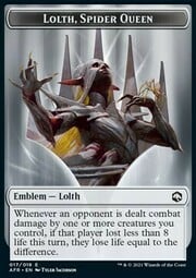 Lolth, Spider Queen Emblem // Dog Illusion