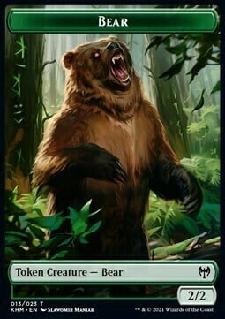 Bear // Elf Warrior Card Front