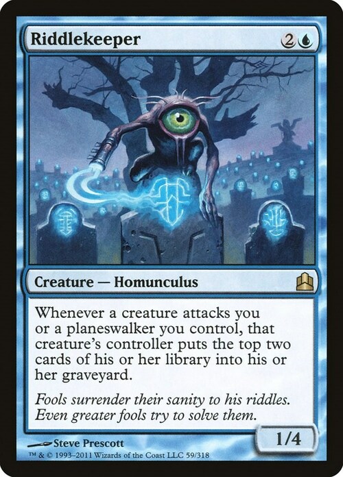 Riddlekeeper Card Front