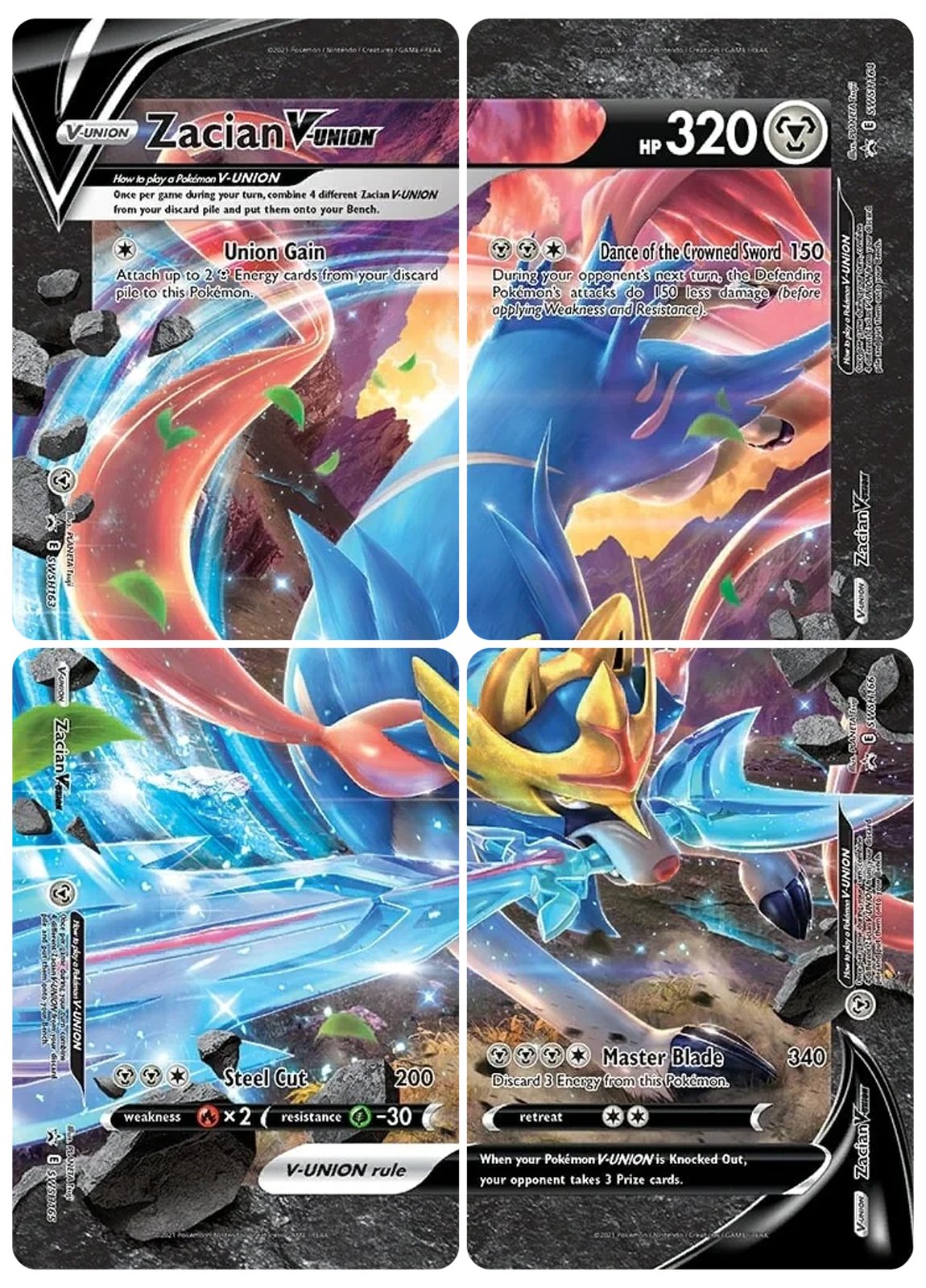 Zacian V-UNION Set