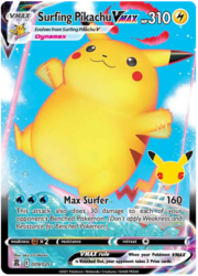 Surfing Pikachu Vmax