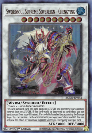 Swordsoul Supreme Sovereign - Chengying Card Front