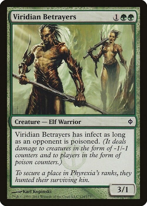 Viridian Betrayers Card Front