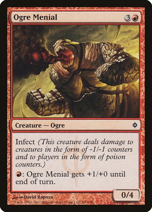 Ogre Menial Card Front