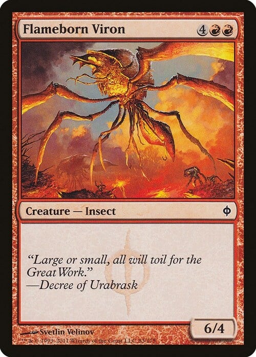 Flameborn Viron Card Front