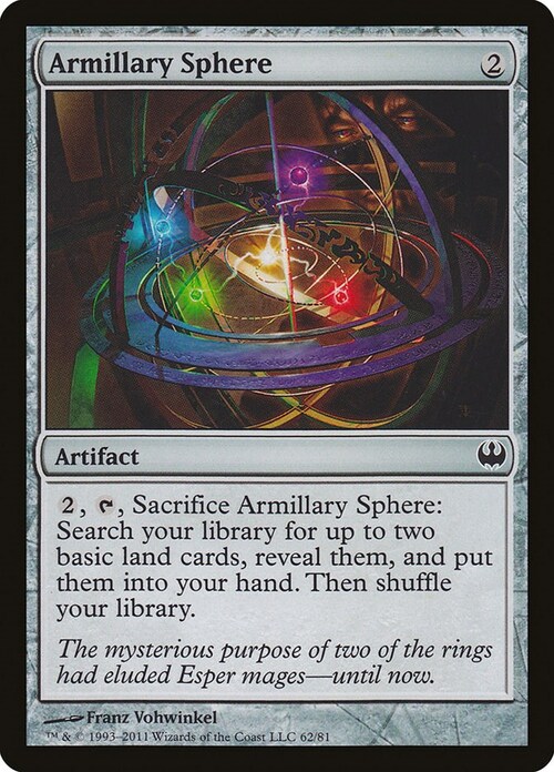 Armillary Sphere Card Front