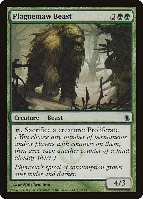 Plaguemaw Beast Card Front