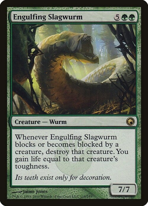 Engulfing Slagwurm Card Front