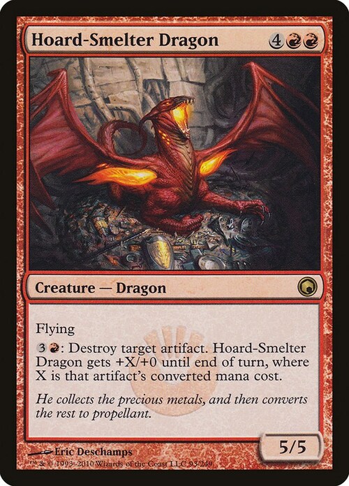 Hoard-Smelter Dragon Card Front