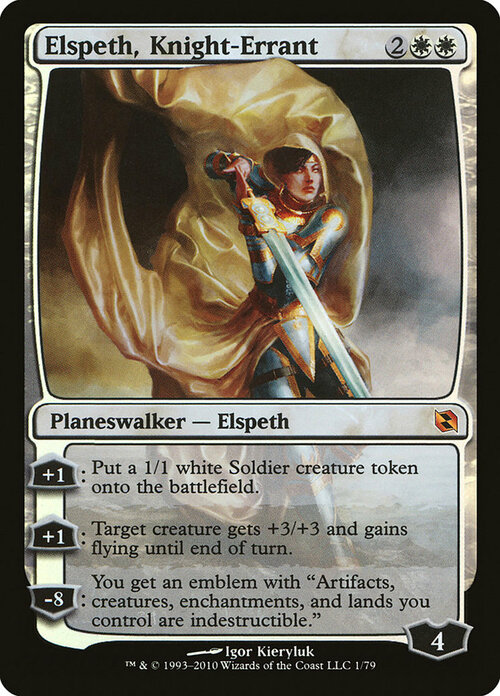 Elspeth, Knight-Errant Card Front