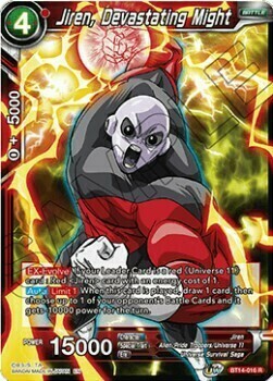 Jiren, Devastating Might Card Front