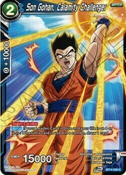 Son Gohan, Calamity Challenger Card Front