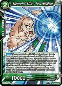 Sorrowful Strike Tien Shinhan Card Front