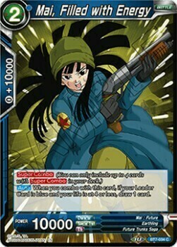 Mai, Filled with Energy Card Front