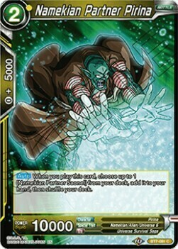 Namekian Partner Pirina Card Front