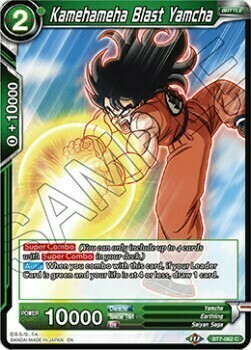 Kamehameha Blast Yamcha Card Front