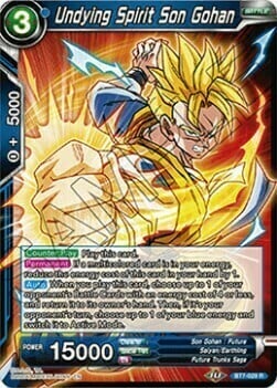 Undying Spirit Son Gohan Card Front