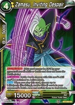 Zamasu, Inviting Despair Card Front