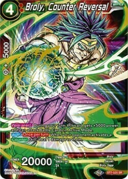 Broly, Counter Reversal Card Front