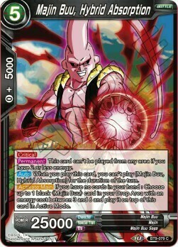 Majin Buu, Hybrid Absorption Card Front