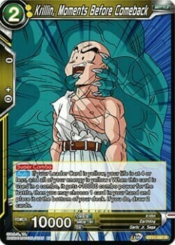 Krillin, Moments Before Comeback Card Front