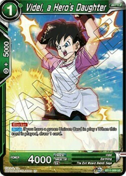 Videl, a Hero's Daughter Card Front