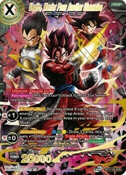 Vegito, Warrior From Another Dimension Card Front