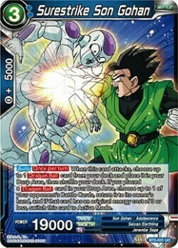 Surestrike Son Gohan Card Front