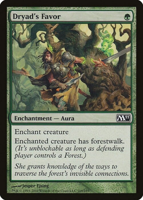 Dryad's Favor Card Front