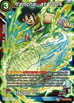 Yamcha, at 100% Card Front