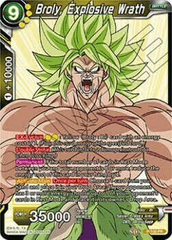 Broly, Explosive Wrath Card Front