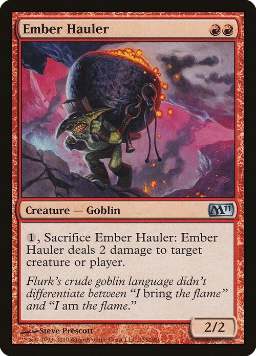 Ember Hauler Card Front