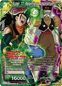 Super 17, Relentless Absorption Card Front