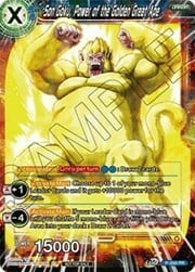 Son Goku, Power of the Golden Great Ape