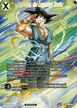 Son Goku, the Legendary Warrior Card Front