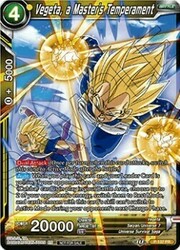 Vegeta, a Master's Temperament